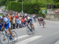Radrennen und Probe